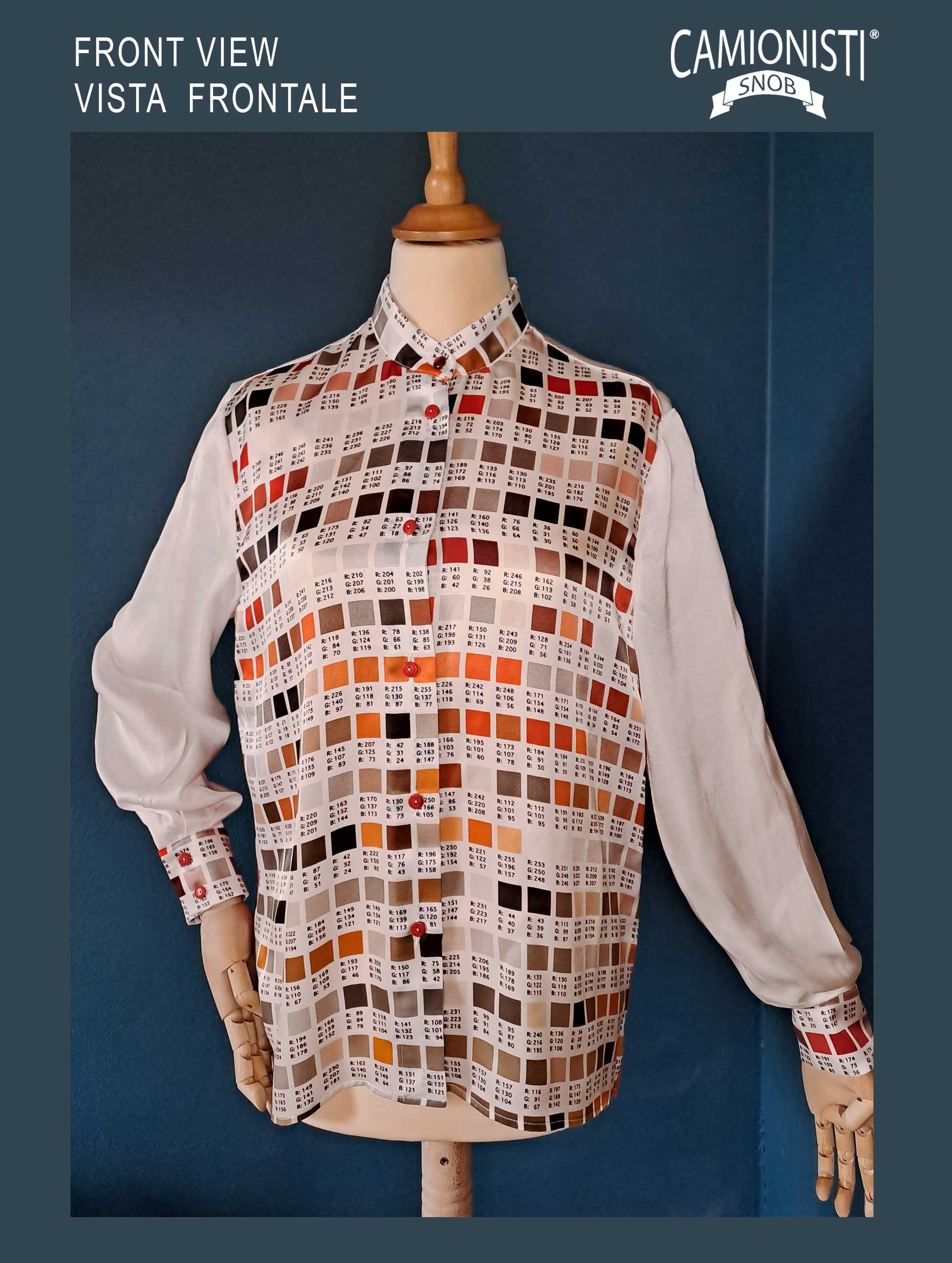 The Color Test Shirt - Orange - Taglia S