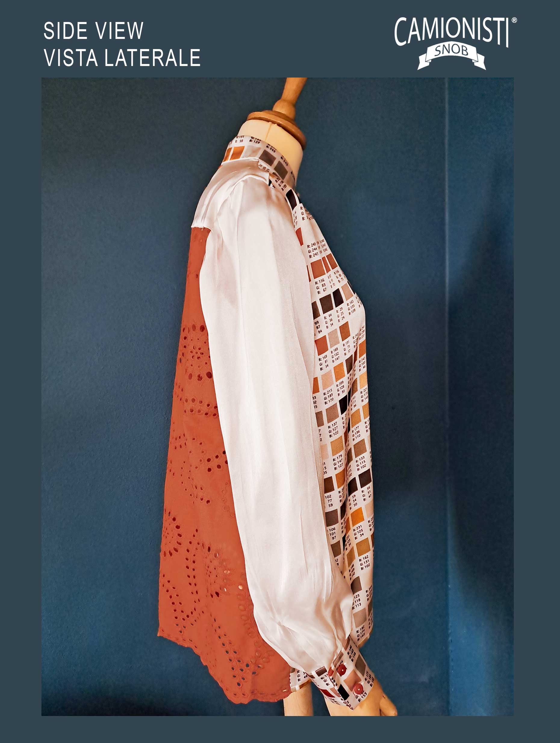 The Color Test Shirt - Orange - Taglia S