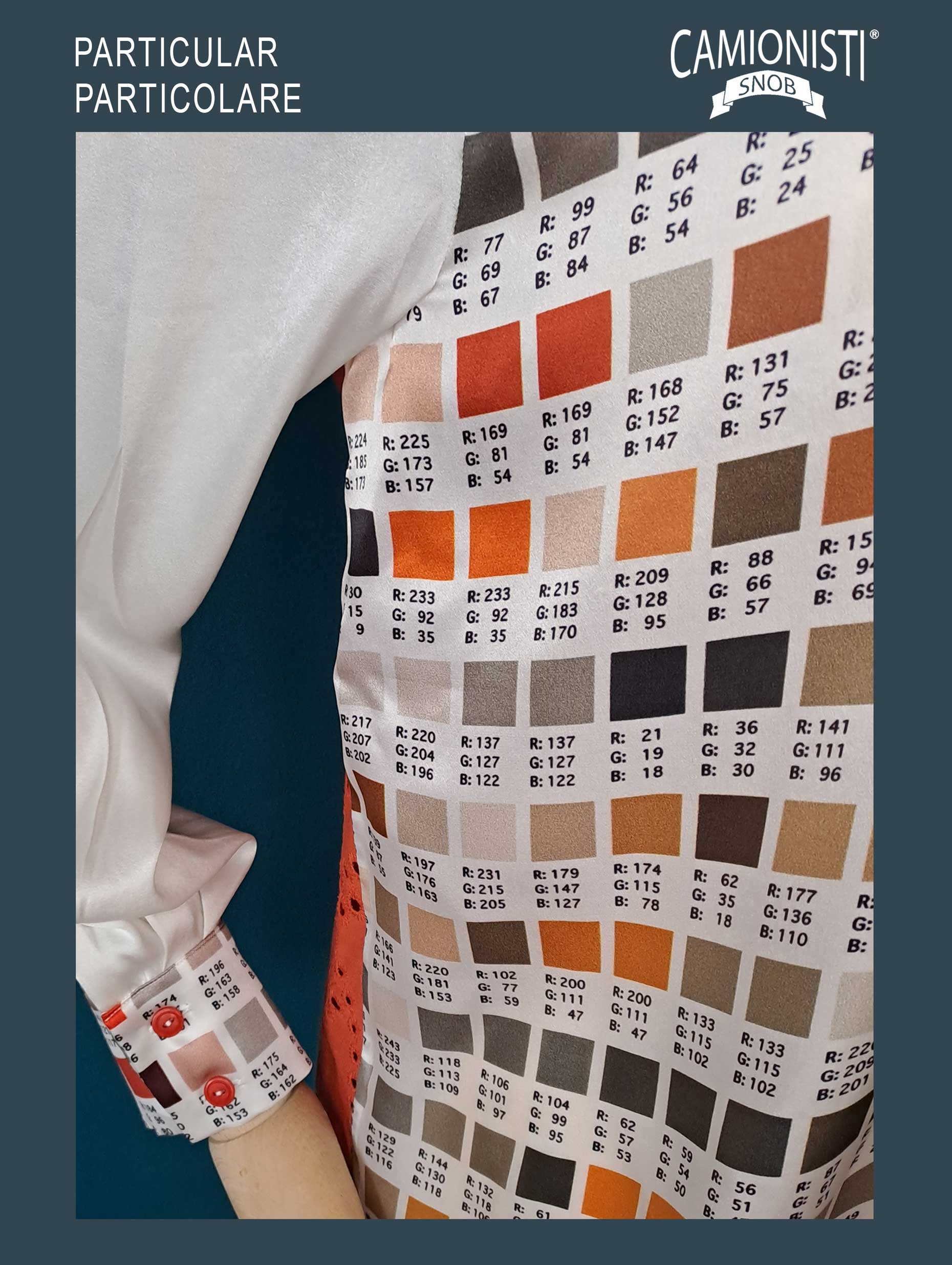 The Color Test Shirt - Orange - Taglia S