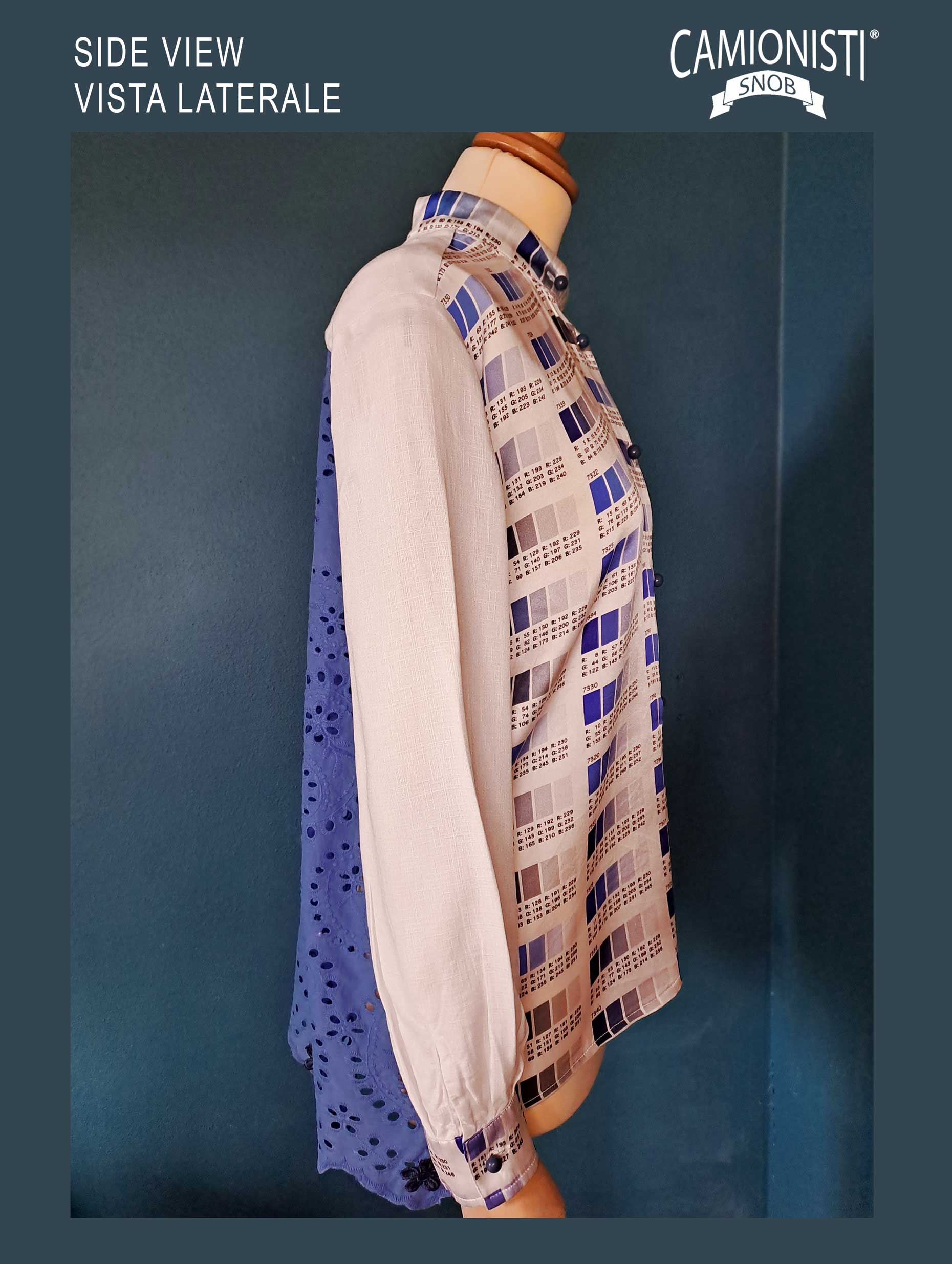 The Color Test Shirt - Blue - Taglia M