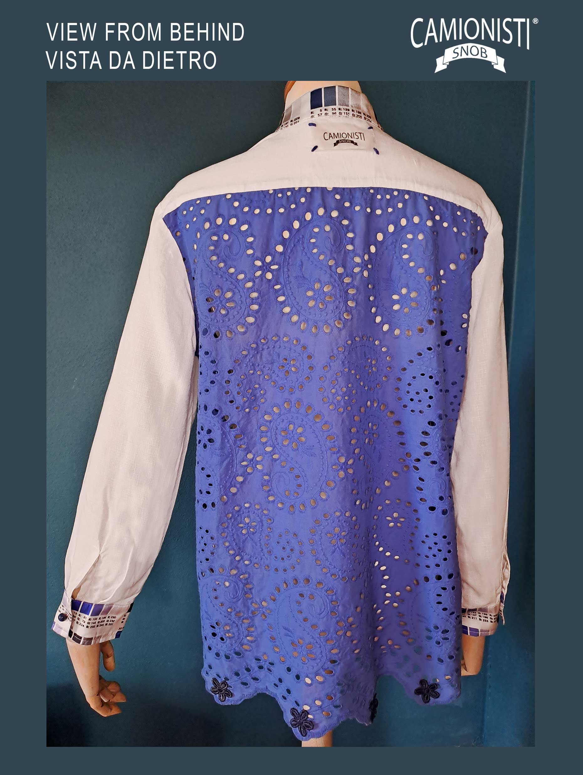 The Color Test Shirt - Blue - Taglia M