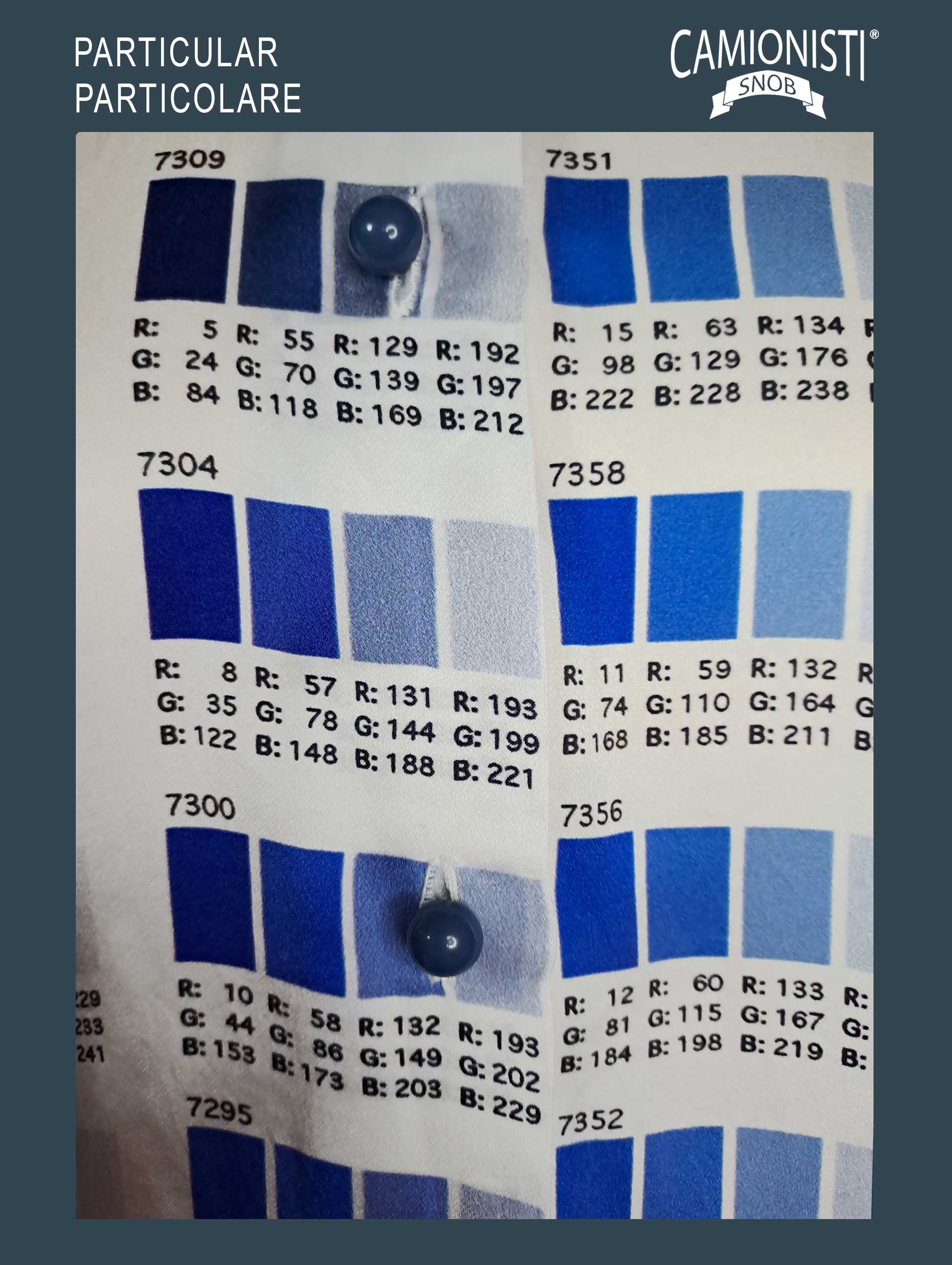 The Color Test Shirt - Blue - Taglia M