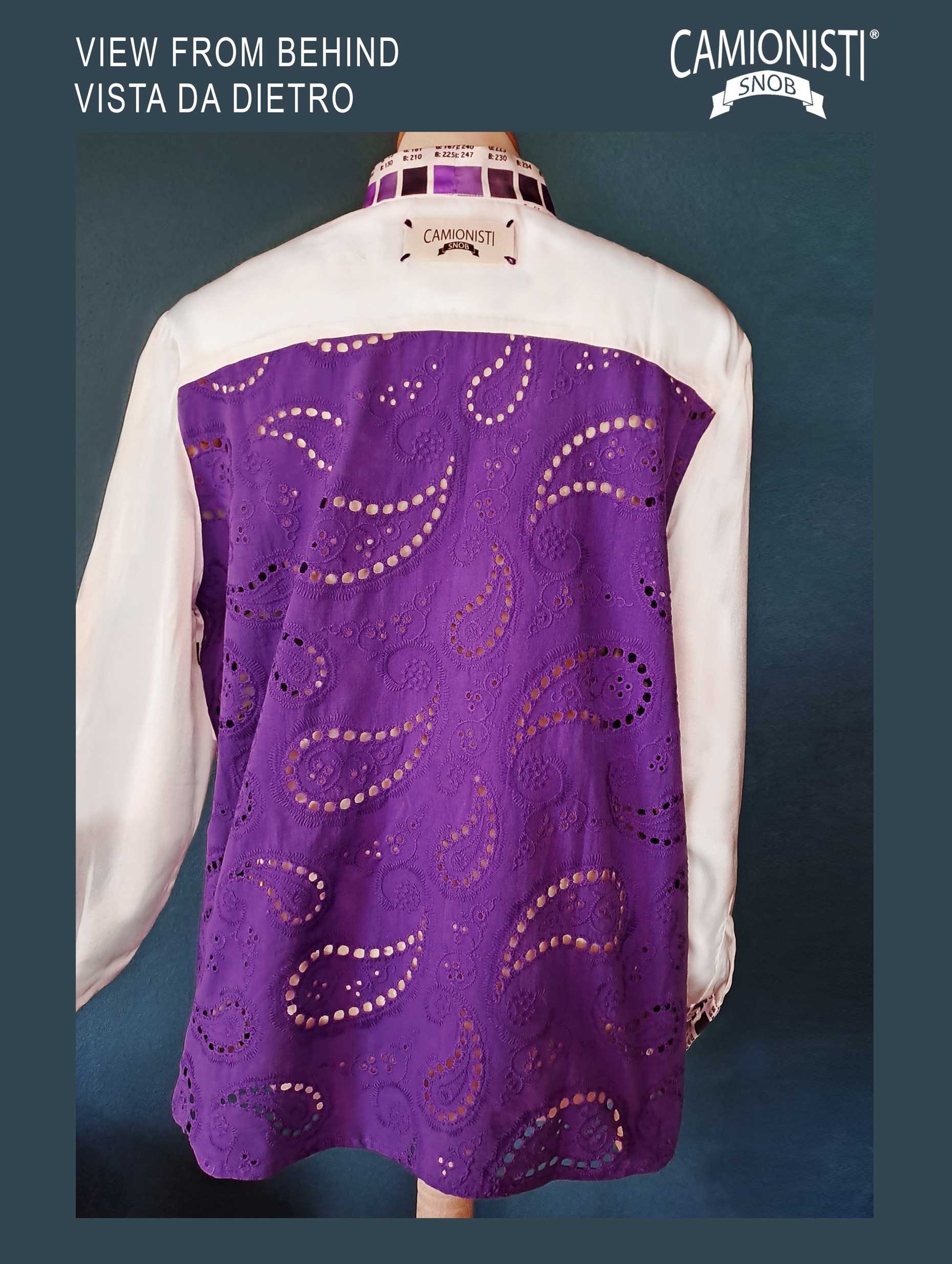 The Color Test Shirt - Purple - Taglia L