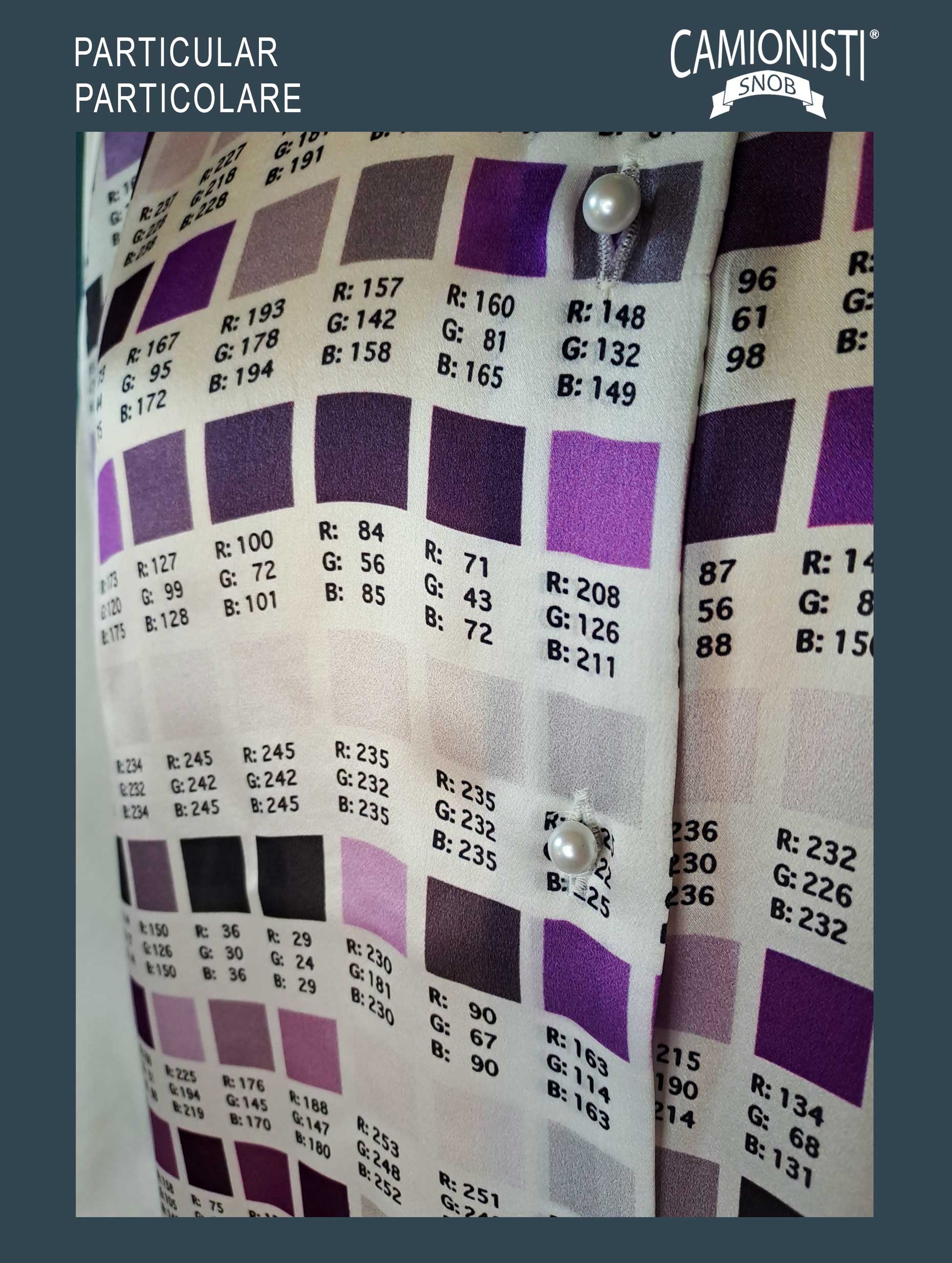 The Color Test Shirt - Purple - Taglia L