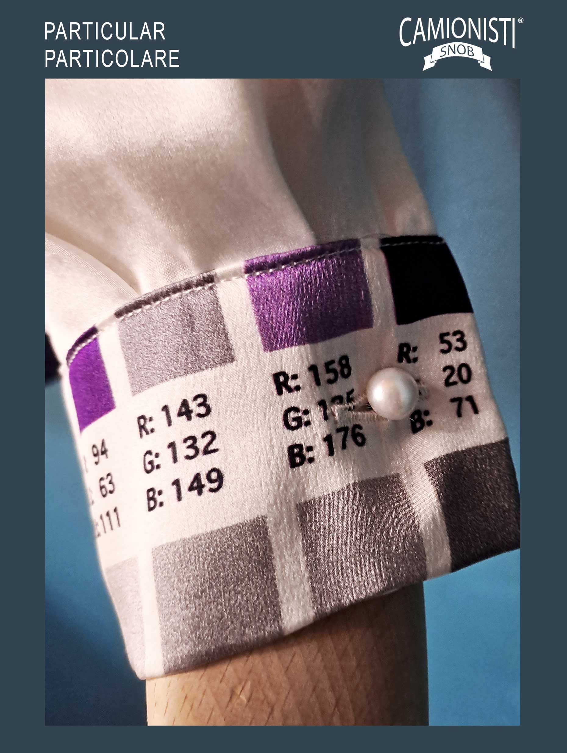 The Color Test Shirt - Purple - Taglia L