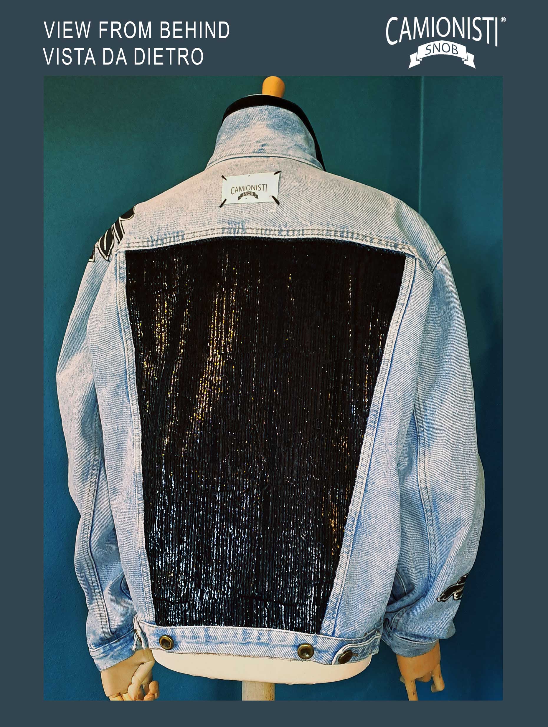 The Unique Piece Jacket - Flowers- Taglia L