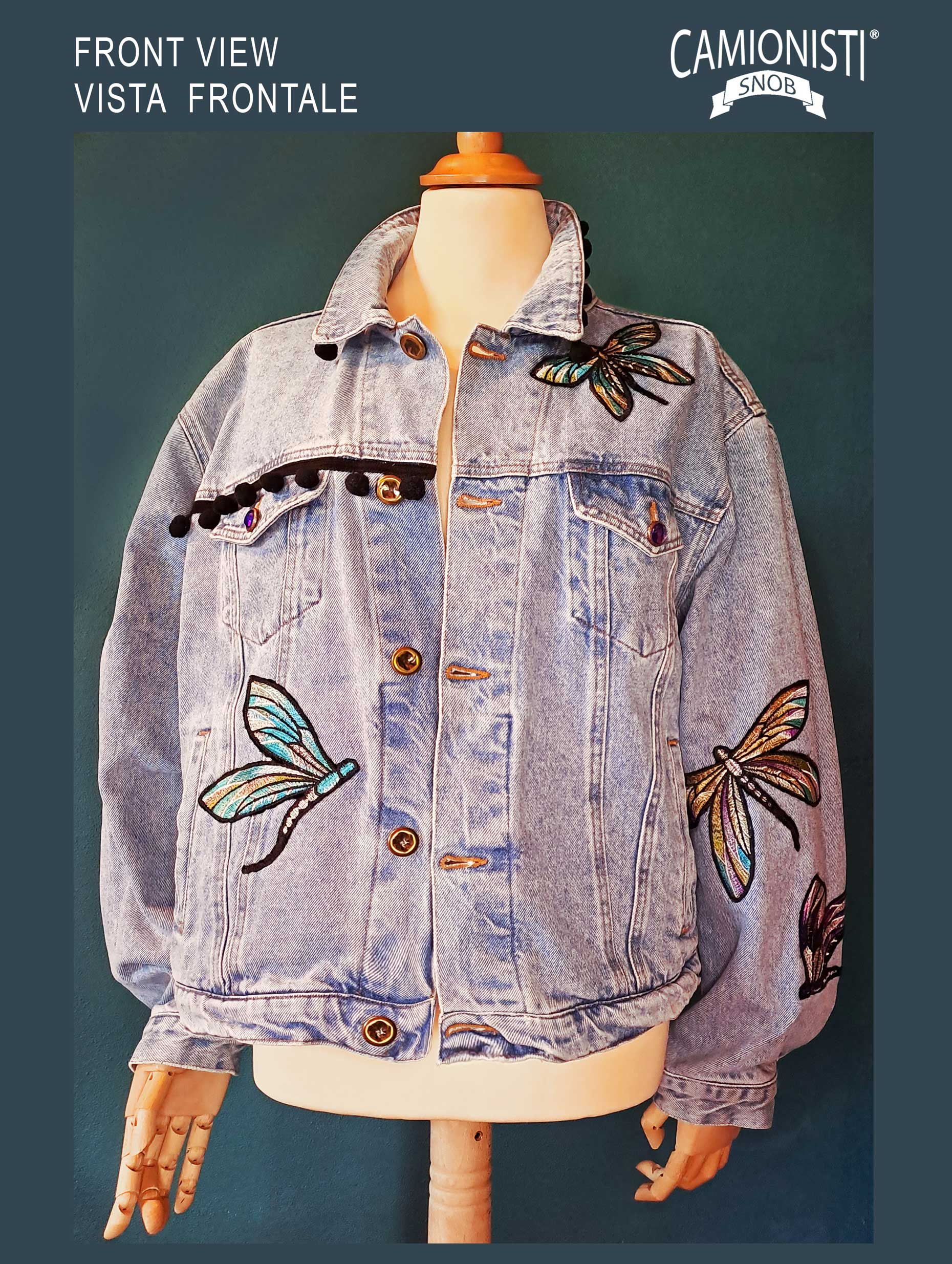 The Unique Piece Jacket - Dragonfly - Taglia M
