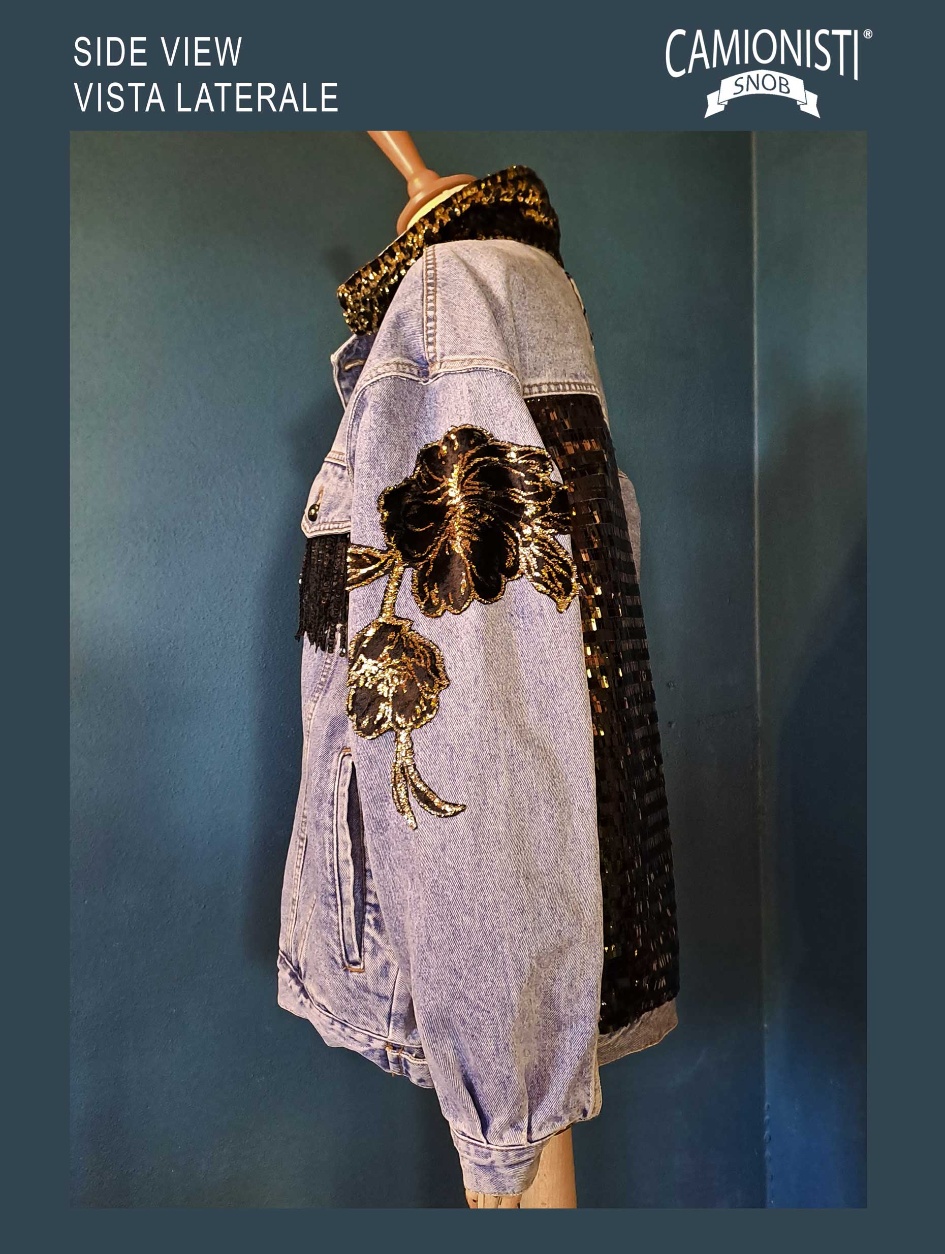 The Unique Piece Jacket - Golden - Taglia XL