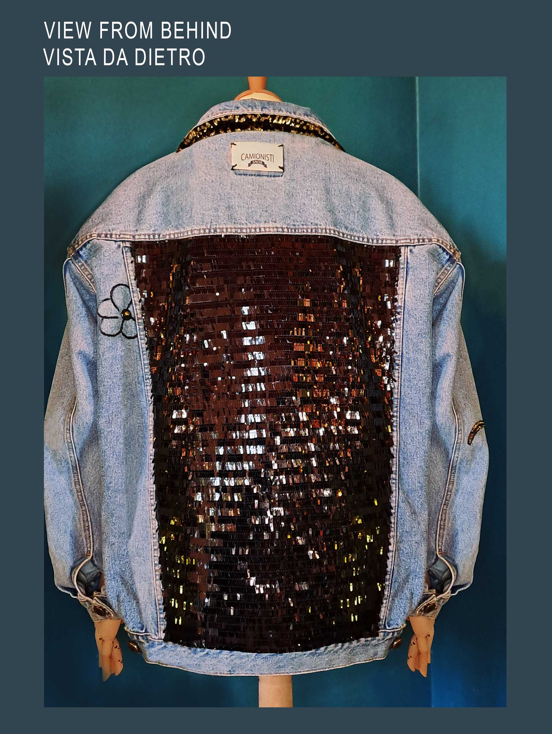 The Unique Piece Jacket - Golden - Taglia XL