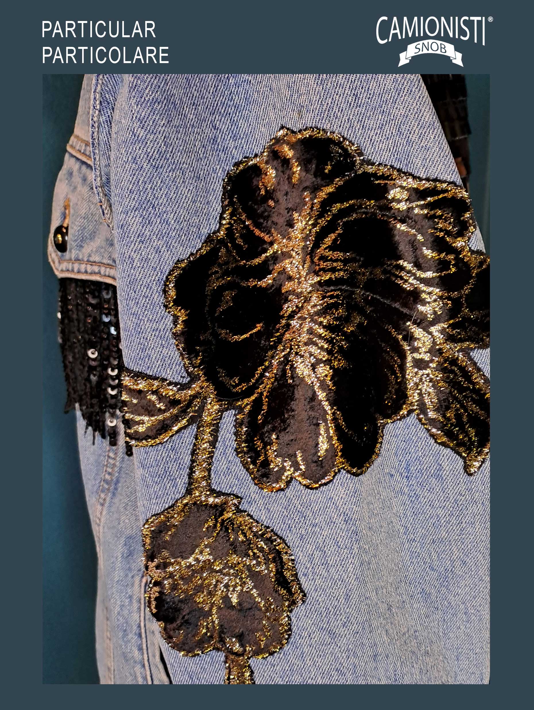 The Unique Piece Jacket - Golden - Taglia XL