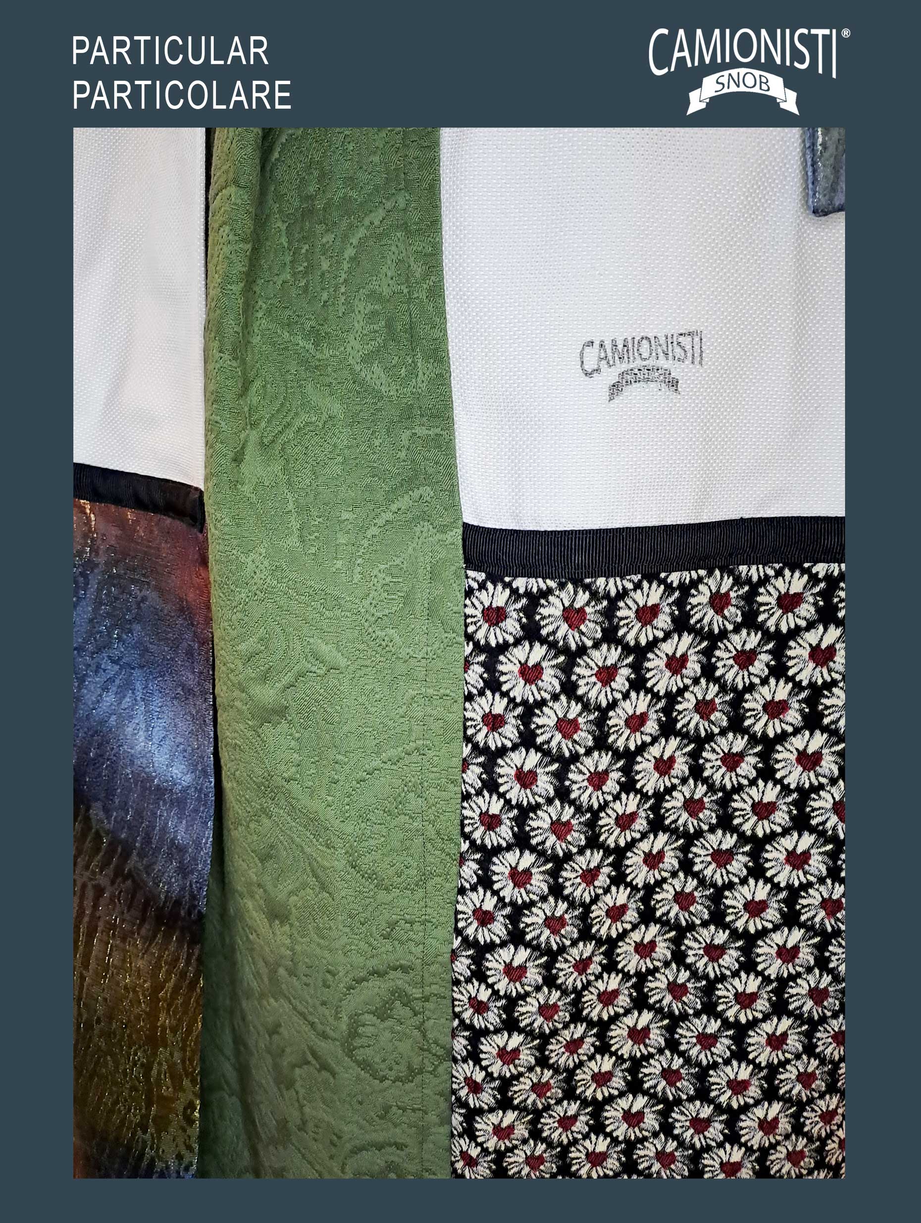 Eco Skirt Icon - Gonna a portafoglio con preziosi tessuti jacquard TAGLIA- L