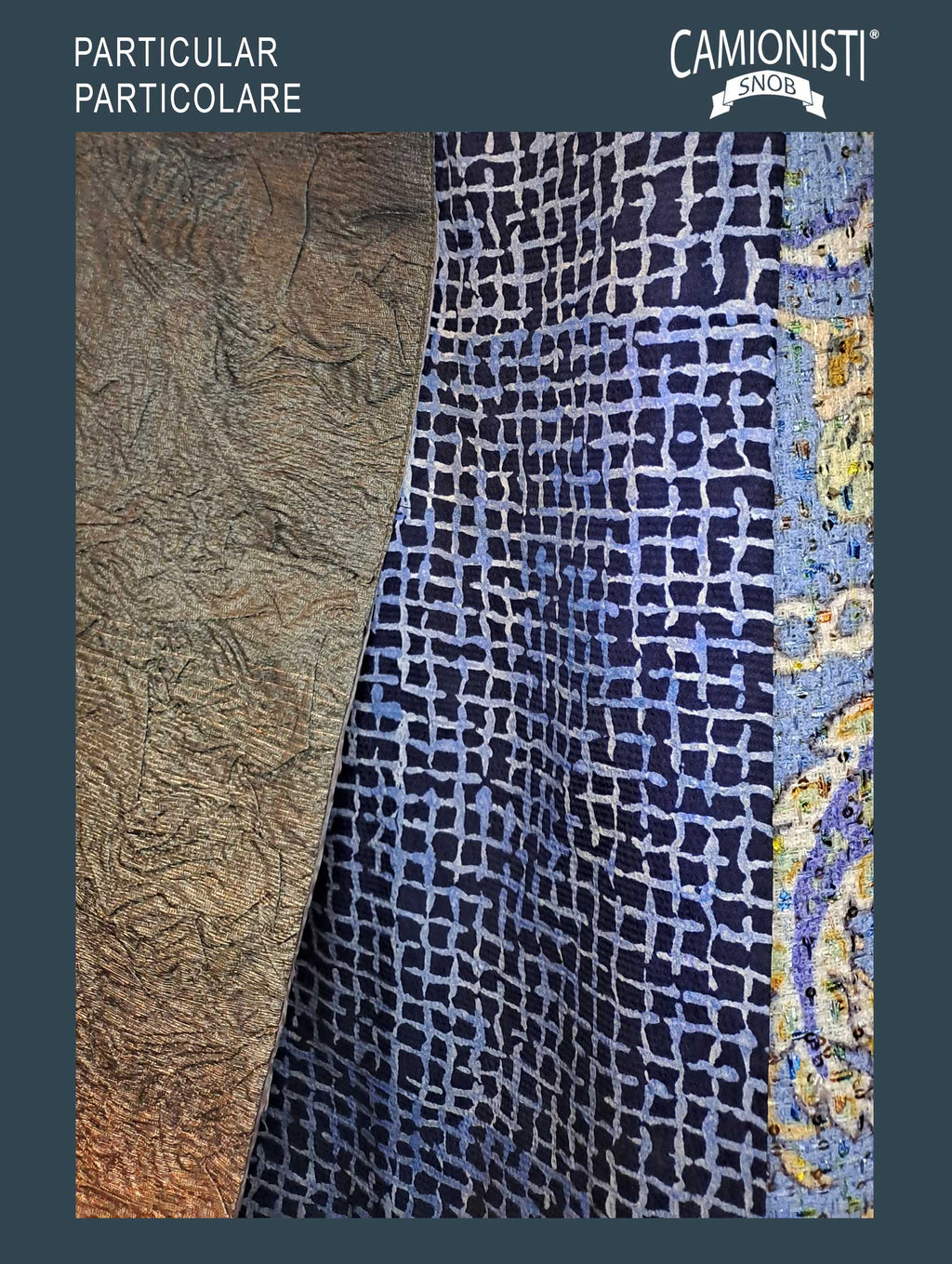 Eco Skirt Icon - Gonna a portafoglio con preziosi tessuti jacquard TAGLIA- M