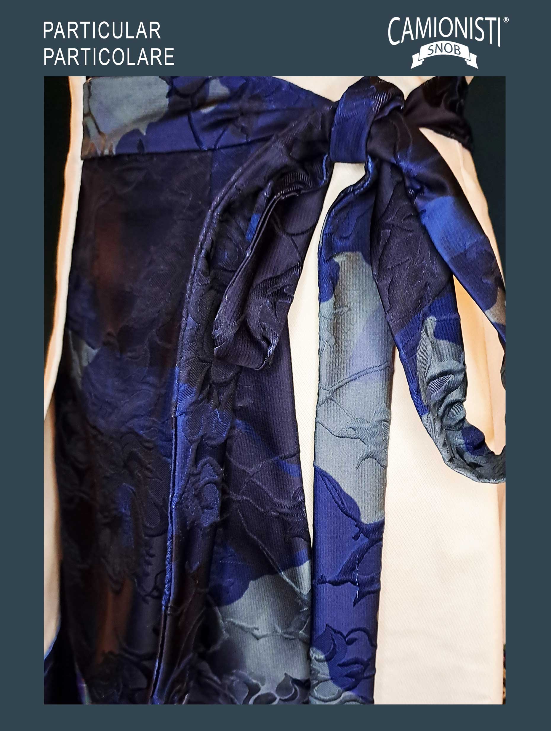 Eco Skirt Icon - Gonna a portafoglio con preziosi tessuti jacquard TAGLIA- S